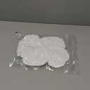 Quilax 3 Pairs Scrunch Crew Socks, White Slouchy Socks for Women, 2 Ways to Wear, Stylish and Simple Slouch Sock(White, White)