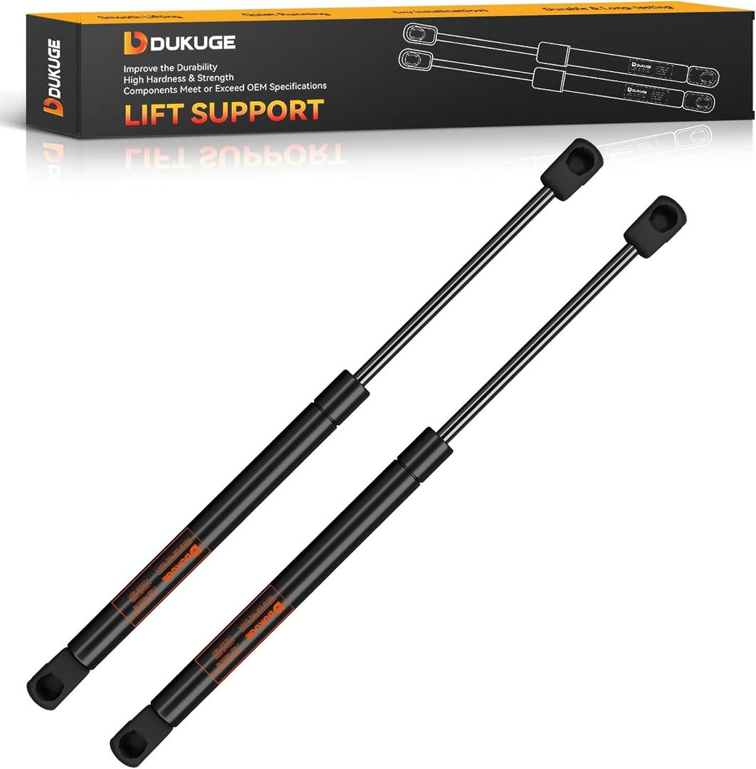 ST237M37 23 inch 37Lb/165N Gas Struts for Heavy lid, 23in Gas Shock for Undercover Tonneau Cover RV Side Door Pick-up Topper Cover Leer Canopy Glass Window Basement Door, 2Pcs