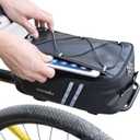 Bike Rack Bag Bike Bags for Bicycles Rear Rack Bike Trunk Bag Back Seat Carrier Saddle Luggage Storage Pack Bicycle Cargo Panniers Fat Tire Bike Folding Ebike Travel Cycling Waterproof Small