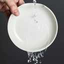 3 x Gomakren Spoon Rest Spoon Holder for Stove Top, Valentine Spoon Rest Large Ceramic Spoon Holder, Utensil Rest for Spatula Fork Ladles Spoons Tongs, Kitchen Counter Framhouse Decor, Cream White