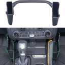 TOPINSTALL Gear Shifter Organizer - Compatible with 2021-2025 Ford Bronco, Center Console Gear Side Storage Box Tray Interior Accessories for Bronco 2/4-Door