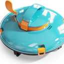 LVKE L1 Cordless Robotic Pool Cleaner, Pool Vacuum for Above Ground Pools, 70 Mins Runtime, 40W Powerful Suction, Strong Terrain-Climbing, Ideal for Flat Pools up to 38 Feet, Green