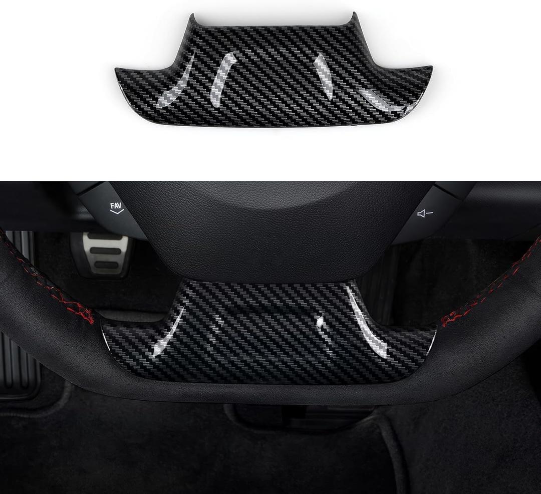 Car Bottom Sticker ABS Carbon Fiber Decal Interior Trim Cover for Chevrolet Camaro 2016 2017 2018 2019 2020 2021 2022 2023 2024 Accessories (A)