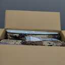 Indestructible Heated Cat House for Outside Cats Winter, 100% Weatherproof, Safe Escape Door, Insulated Outdoor Cat Shelter with Heater for Feral Barn Cat Kitty (Desert Camouflage, 13"x17"x12.6")