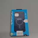 Speck MagSafe Case for iPhone 15 Plus - Drop & Camera Protection, Soft-Touch Secure Grip, Wireless Charging Compatible, 6.7 Inch - iPhone 14 Plus Compatible - Grip Blue (Mystery Blue/Faded Denim)