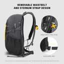 SKYSPER Small Hiking Backpack, 20L Lightweight Travel Backpacks Hiking Daypack for Women Men