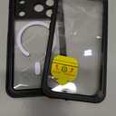 Lanhiem Magnetic for iPhone 17 Pro Max Case Waterproof, Built in Screen Protector & Camera Protection, [Compatible with MagSafe] Full Body Dustproof Heavy Duty Rugged Phone Case 6.9'' (Black)