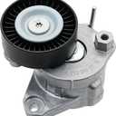 Belt Tensioner Assembly with Pulley Compatible with Mercedes-Benz C230 C300 SLK280 CLK350 CLS550 E550 ML350 R350 S550 SL550, Replaces# 2722000270, 2722000070, 38319