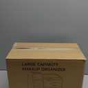 Makeup Organizer with Drawers,Large Capacity Countertop Organizer for Vanity,Bathroom and Bedroom Desk Cosmetics Organizer,Easy To Storage Skincare,Brushes, Eyeshadow, Lotions, Lipstick (White)