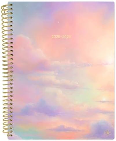Daisy by bloom daily planners 2025-2026 Academic Year Student Planner (July 2025 - July 2026) - Elementary Through Middle School Calendar Agenda Book - 7” x 9" - Cotton Candy Clouds