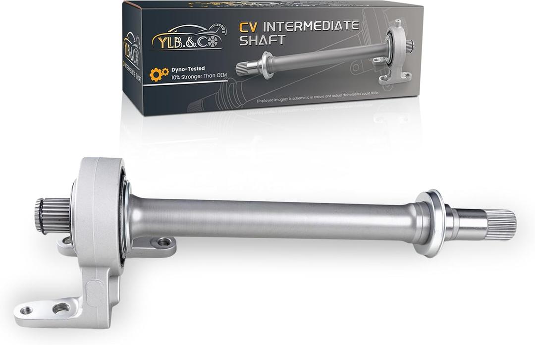 44500-SCV-A10 CV Intermediate Shaft (Automatic Transmission) Compatible with Honda CR-V 2002-2006, Element 2003-2011, Replaces 44500-S6M-J00 Axle Half Shaft Assembly