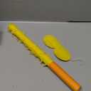 Pizza Piata with Stick and Blindfold - Pizza Shower Theme Decorations for Kids Summer Food Themed Birthday Mexican Party Supplies, 16.1 x 13 x 3.2 inches