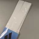 Silicone Stove Counter Gap Cover (2 Pack),Easy Clean Heat Resistant Wide & Long Kitchen Stove Gap Filler,Seals Spills Between Counters, Oven, Stovetops, Washing Machines, Washer, Dryer(30 in, White)