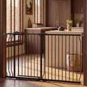 62 to 67 Inch Extra Wide Baby Gate for Doorway Stairs
