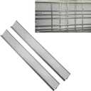 Garage Door Strut Connector-Heavy Duty Support Reinforcement Kit, Openers Replacement Parts for Garage Door (Door Strut Connector 2FT*2Pcs)