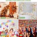 Metal Arch Backdrop Stand 7.2FT+6FT Wedding Arch Backdrop Stand Set of 2 Gold Arch Backdrop Stand for Valentines Day Party Wedding Ceremony Baby Shower Birthday Floral Balloon Decration