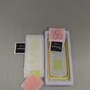 Ferilinso [Auto Dust Install] 3 Pack Screen Protector for iPhone 16 Pro [Phone Case fit], 3 Tempered Glass Camera Lens Protector Accessories for Apple