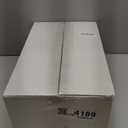 FLOWERCAT 200PCS White Plastic Plates Disposable Plates for Party - Heavy Duty Plastic Plates - 100 10" Dinner Plates and 100 7" Salad Plates for Wedding & New Year Parties and Events