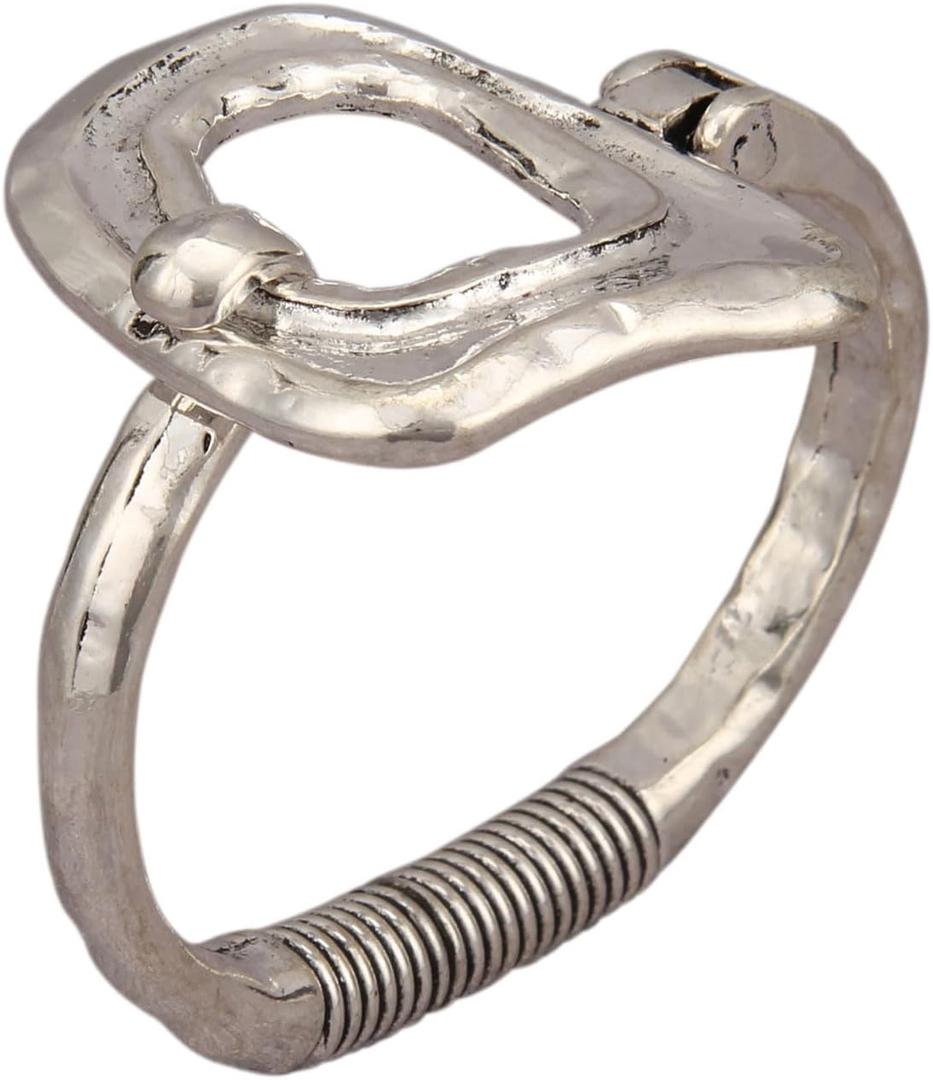 Gold Cuff Bracelet for Women Silver Beaded Bracelets Open Bangle Stackable Stretch Bead Bracelet Boho Jewelry Gifts for Wife Couple