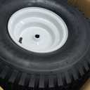 20x8.00-8 Gray Lawn Mower Wheel - Set of 2-3/4 Inch Axle, 2.90 Inch Hub