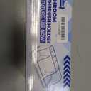 Bathroom Counter Organizer and Storage with 2 Pack Qtip Holder Dispenser, 7 Slots Detachable Toothbrush Holders for Bathrooms, Anti-Slip Electric Toothbrush and Toothpaste Holder Countertop (White Sets)