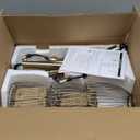 Dimmable Floor Lamp, Industrial Floor Lamps for Living Room, Antique Brass Tree Lamp Standing Lamp Tall Lamps with 3 Elegant Teardrop Cage Head & 800 Lumens LED Bulbs for Living Room Bedroom Office