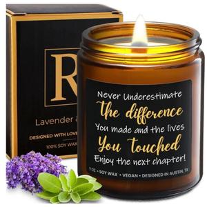 1 Pack R Candle Lavender And Sage 100% Soy Wax 9oz