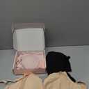 HBselect Nursing Bras for Breastfeeding 3PCS Comfort Jelly Maternity Bras Seamless Wireless Push Up Pregnancy Bralettes (M)