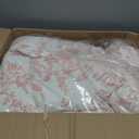 Laura Ashley - Queen Quilt Set, Soft & Reversible Cotton Floral Bedding with a Medium Weight Feel, 3 Piece Bed Set with Matching Pillowcases (Bedford Pink)