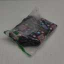 Bingo Tote Bag with Pockets for Daubers and Accessories (Black/Red/Green)