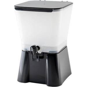 Winco Square 3 Gallon Beverage Dispenser