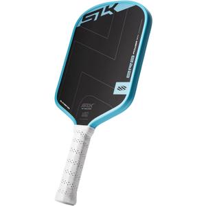 Selkirk Sport SLK ERA Power Pickleball Paddle | Carbon Fiber & Fiberglass Hybrid Face for Power, Spin & Control | Dynamic Fusion Core | Professional Pickleball Paddles for Aggressive Players (Elongated (Extended Reach), Cyan)