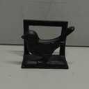 Sumnacon Napkin Holder Retro Vertical Napkin Holders for Kitchen Dining Sturdy Cast Iron Cocktail Luncheon Napkin Holders for Tables Elegent Table Napkin Holder for Bathroom,Party,Bar,Counter,Bird Black