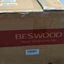 BESWOOD 10" Electric Deli Meat Slicer, Cheese Food Slicer with Premium Chromium-plated Steel Blade, for Commercial and for Home Use 240W, BESWOOD250