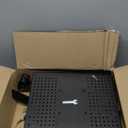 HUANUO Adjustable Monitor Stand, Single Arm Desk Mount for 32 inch Screen and 17 inch Laptop, Heavy Duty Ergonomic Bracket Holds 22lbs