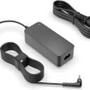 Round Barrel Fast Charger [UL Listed] Fit for LG Gram Laptop  (Replacement for LG Gram 65W 48W 45W 40W Travel Power Adapter) (Round Tip Only)