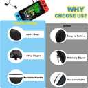 TONGLIYUAN Hard Shell Carrying Case for Nintendo Switch 2 (2025) - Large Capacity Nylon Travel Bag, Portable Storage Organizer