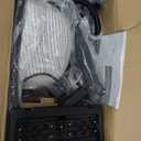 Steam Cleaner with 21 Specialized Attachments, 1.08-Liter Water Tank, 248F High-Temperature Steam, Suitable for Floors, Tiles, Carpet, and Kitchen Surfaces, Enables Chemical-Free Cleaning (White) (Large)