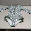 GRACE KARIN Girls Size 10 Swimsuits Rashguard Long Sleeve Swimwear Hollowed-Out Bathing Suit