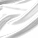 Satin Fabric 3 Yards 60" Wide Soft Silky Charmeuse Satin Fabric by The Yard Soild Fabric for Wedding Dress, Sewing, Crafts, Party Decorations, Backdrop, White