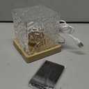 VoMii Ocean Wave Projector Light,16 Colors Luminorthe Cube Lamp with Dynamic Wave Effect, Northern Lights Projector Ambient Lighting with Remote for Bedroom, Classroom Decor