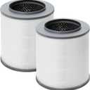 Senowi 2 Pack 12030 Medium Room Air Purifier Replacement Filter Compatible with Clorox 11030 & 11031 Air Cleaner Purifier for Home, 1,000 Sq. Ft. Capacity, Part #12030