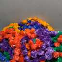 Giegxin 15 Pack Marigold Garland for Decoration 5 ft Long Strands Faux Artificial Marigold Flowers for Dia De Los Muertos Diwali Indian Wedding Party Decorations(5 Colors)