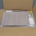 16" Compact Teak Shower Bench with Shelf, Premium Teak Shower Stool, Durable Waterproof Seat for Inside Shower, Solid Teak Wood Bench for Bathroom, Indoor & Outdoor Use