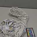 150FT Permanent Outdoor RGB Lights - Waterproof Smart LED Eaves Lights with App/Remote Control, Music Sync & DIY Scenes, Perfect for Christmas, Halloween, Parties & Daily Decor, Ideal for House Roof