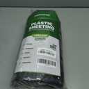 Black Plastic Sheeting 6 Mil 10 x 25 FT, Heavy Duty Polyethylene Sheeting, Waterproof, UV Protection, for Weed Barrier, Moisture, Construction Film, Lumber Tarp, Ground Cover
