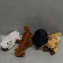 Lenwen 5 Pcs Horse Stuffed Animals 18 Inches Large Mommy Horse Plush with 4 Babies in Zippered Belly Nurturing Plushie Toy Set Gifts for Christmas Boys Girls Birthday Gift Derby Party Favors (Cute)