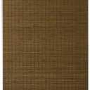 Radiance Cordless Bamboo Roman Shades for Windows - Custom Cut-to-Width Flatweave Bamboo Blinds - Cape Cod Window Shades with Valance - Maple - 39 Inch Width x 64 Inch Length (2216214E)