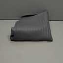 Dog Food Mat 36"x24", Waterproof Pet Feeding Mat with Diversion Grooves and Raised Edges, Large Non-Slip Dog Bowl Mat for Food and Water, Cat Food Mat for Floors, Easy to Clean, Grey