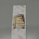 OBBOLO White Paper Christmas Tree, 3 Pcs Tabletop Christmas Decorations with Magnetic Closure, 8" 10" 12" Foldable Reusable Paper Trees for Holiday Table Centerpieces, Mantel & Winter Home Decor